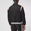 Shop Burberry Black Embroidered Deer Logo Zip Bomber Jacket 80367941
