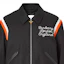 Details for Burberry Black Embroidered Deer Logo Zip Bomber Jacket 80367941