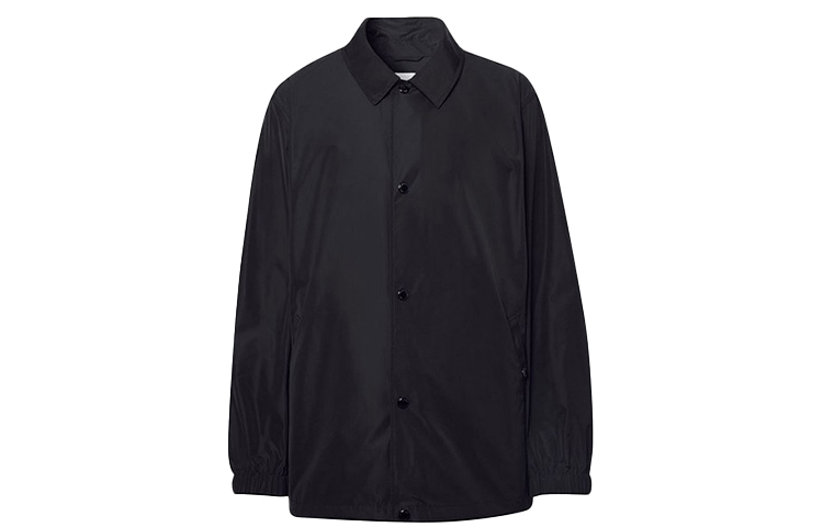 Burberry Black High-Street Print Back Collar Button-Up Jacket 80246791 圖 2