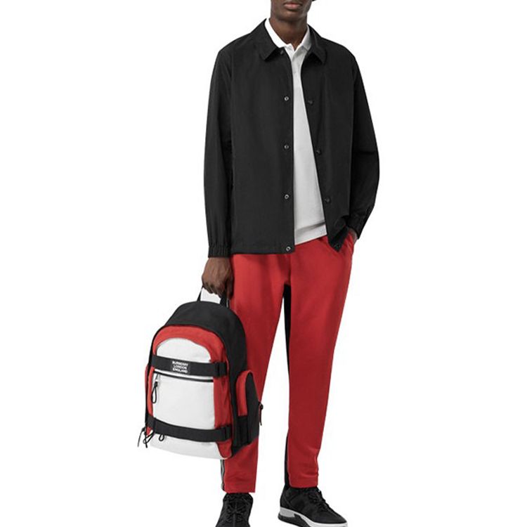 Burberry Black High-Street Print Back Collar Button-Up Jacket 80246791 圖 5