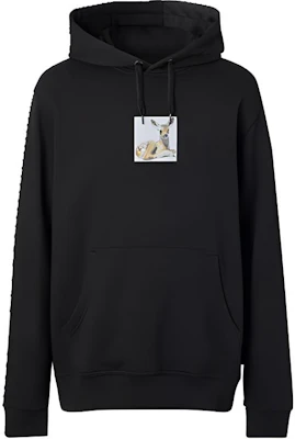 Burberry Black Hoodie Deer Print Unisex Sweatshirt Long Sleeve 8022374-A1189 Buy Burberry Black Hoodie Deer Print Unisex Sweatshirt Long Sleeve 8022374-A1189