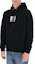 Shop Burberry Black Hoodie Deer Print Unisex Sweatshirt Long Sleeve 8022374-A1189
