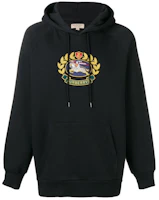 Burberry Black Hoodie with Embroidered Letter Logo and Relaxed Fit 80029561 Burberry Black Hoodie with Embroidered Letter Logo and Relaxed Fit 80029561