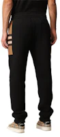 Lookbook Burberry Black Jogger Knit Sweatpants with Drawstring Casual Style. 80450131