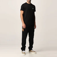 Purchase Burberry Black Jogger Knit Sweatpants with Drawstring Casual Style. 80450131