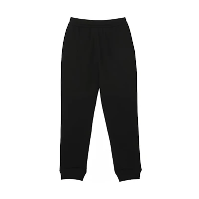 Burberry Black Jogger Sweatpants with Elastic Waistband. 80422351