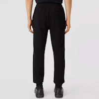 Shop Burberry Black Jogger Sweatpants with Elastic Waistband. 80422351