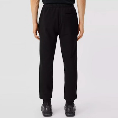 バーバリー ブラック ジョガースウェットパンツ エラスティックウエスト付き. 80422351 Shop バーバリー ブラック ジョガースウェットパンツ エラスティックウエスト付き. 80422351
