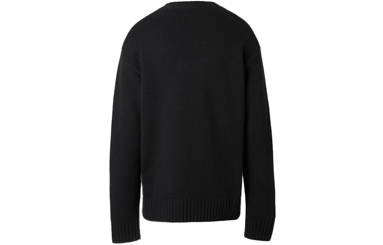Burberry Black Knitted Crewneck Long Sleeve Sweater. 80236611 圖 3