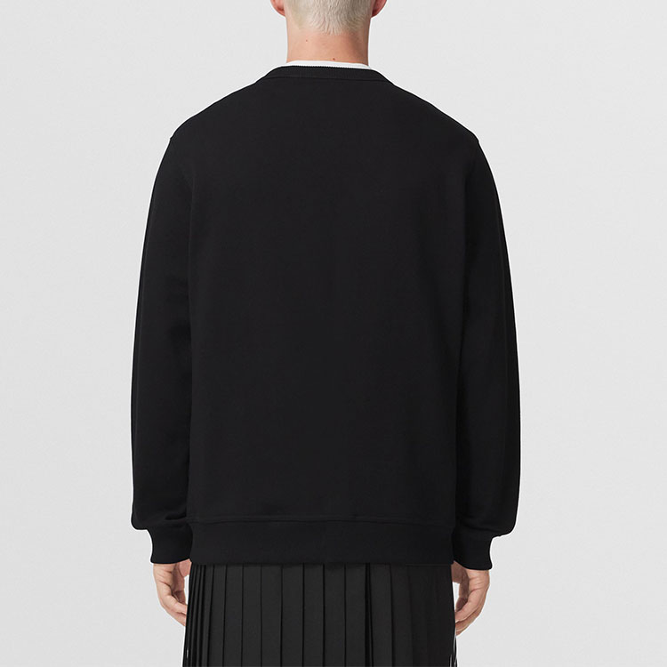 Burberry Black Letter Graphic Spherical Logo Sweatshirt 80482901 圖 4