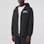Details for Burberry Black Letter Pattern Zip-Up Loose Fit Hooded Jacket 80434081