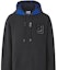 Details for Burberry Black Letter Print Hooded Pullover Sweatshirt 80499551