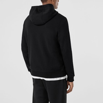 Burberry Black Letter Print Hooded Sweatshirt 80214371 Purchase Burberry Black Letter Print Hooded Sweatshirt 80214371