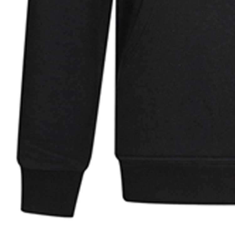 Sizing Burberry Black Letter Print Hooded Sweatshirt 80214371