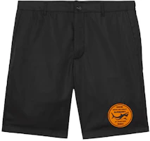 Burberry Black Letter Shark Print Mid-Rise Casual Shorts. 80406991 Burberry Black Letter Shark Print Mid-Rise Casual Shorts. 80406991
