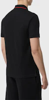 Details for Burberry 男款黑色 Logo 刺繡 Polo 衫 80170031