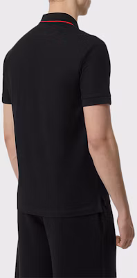 Burberry 男款黑色 Logo 刺繡 Polo 衫 80170031 Details for Burberry 男款黑色 Logo 刺繡 Polo 衫 80170031