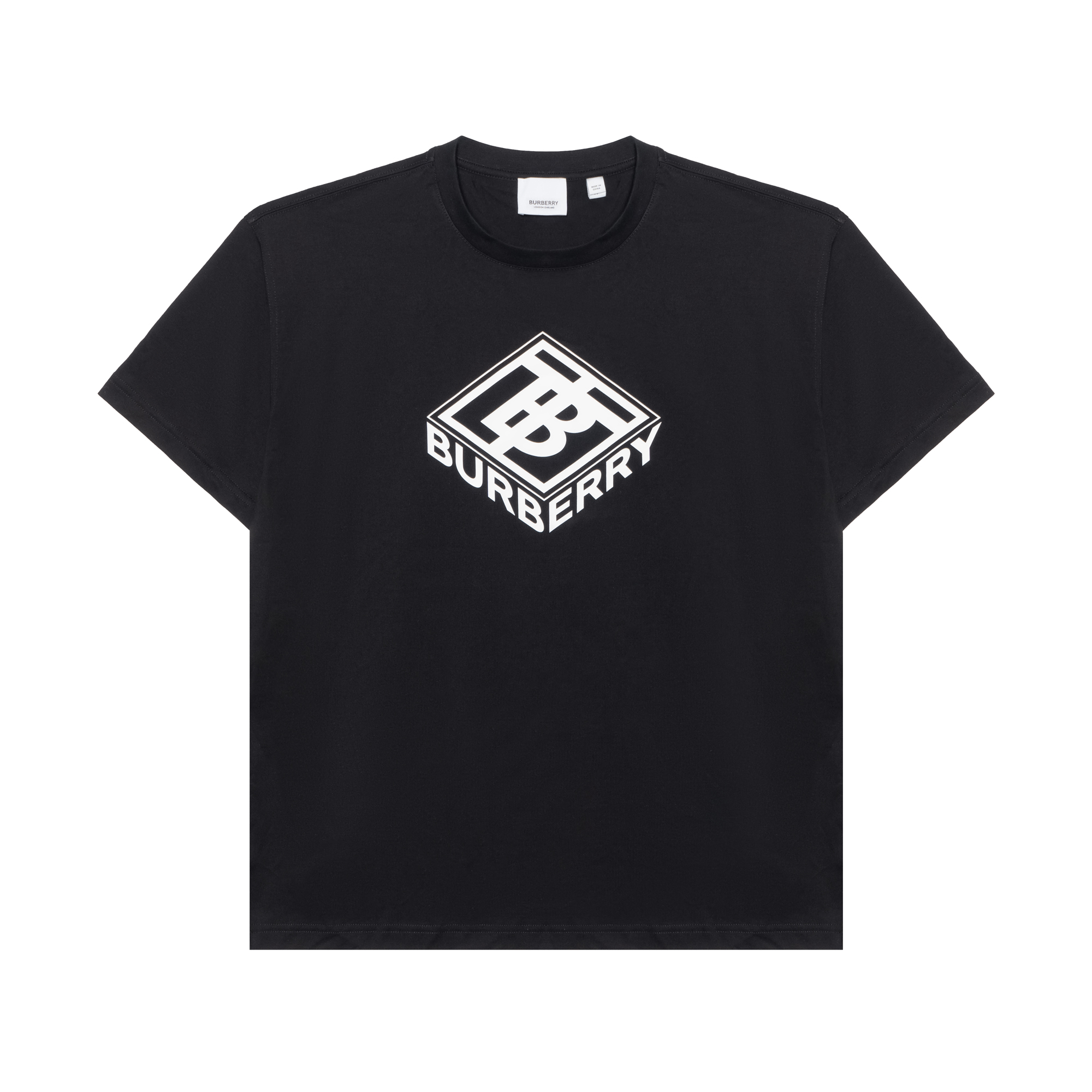 Burberry Black Logo Graphic Cotton T-shirt 80218311