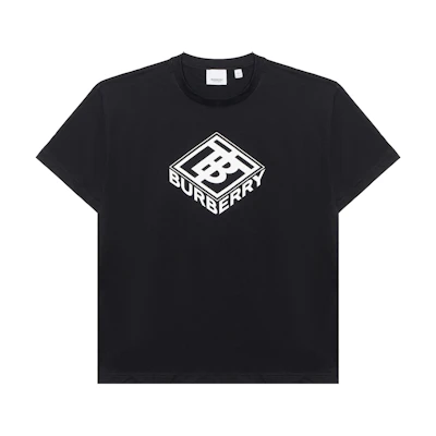 Burberry Black Logo Graphic Cotton T-shirt 80218311