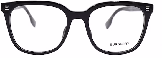 Lookbook Burberry Black Logo Optical Glasses 2361D - Square Frame Eyewear B2361-D 3001