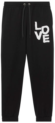 burberry-black-logo-print-straight-fit-casual-pants-autumn-80375901