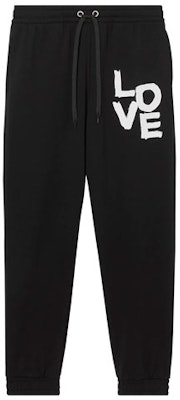 Burberry Black Logo Print Straight-Fit Casual Pants Autumn 80375901 Buy Burberry Black Logo Print Straight-Fit Casual Pants Autumn 80375901