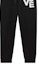 Sizing Burberry Black Logo Print Straight-Fit Casual Pants Autumn 80375901