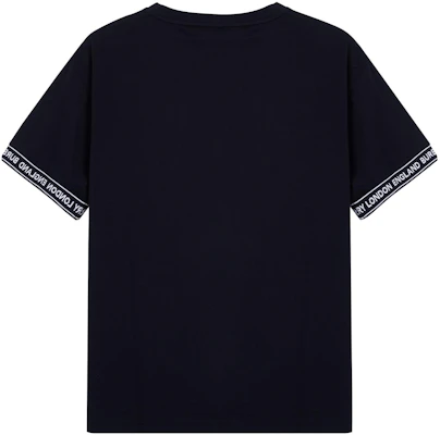 博柏利黑色标志条纹短袖T恤 80262241 Lookbook 博柏利黑色标志条纹短袖T恤 80262241