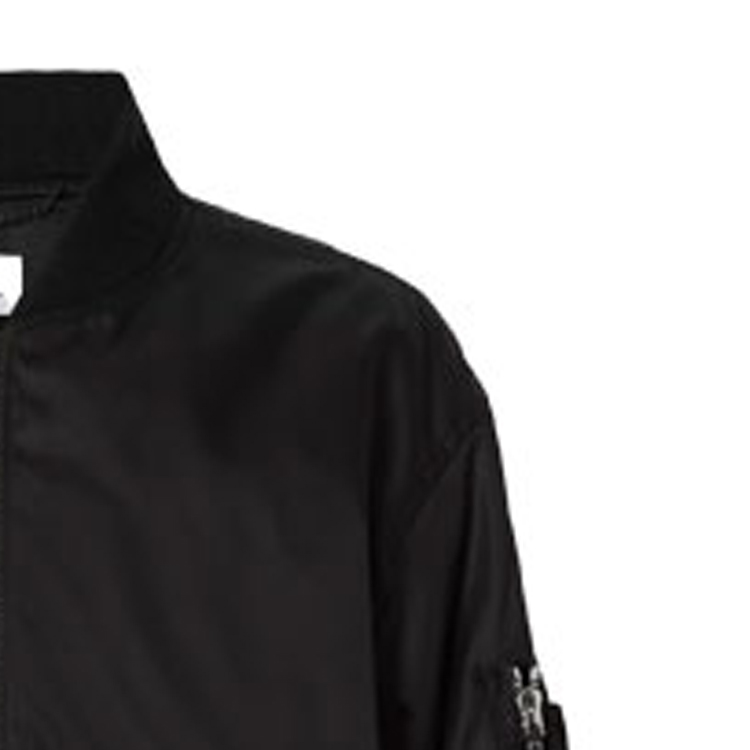 Burberry Black Mermaid Appliqué Nylon Bomber Jacket. 80406691 圖 8