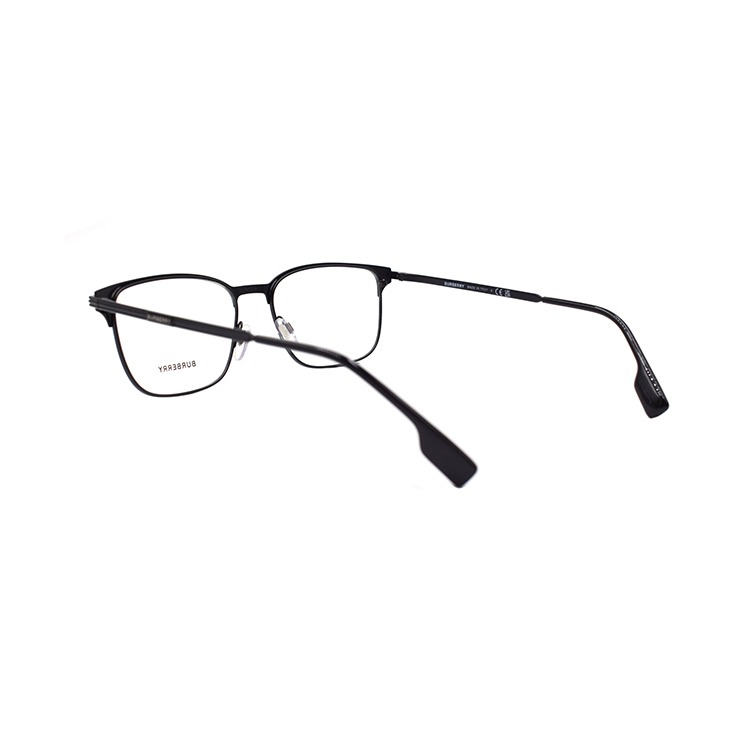 Shop Bingkai Cermin Mata Lelaki Burberry Black Metal Optical Glasses. B1372 1007