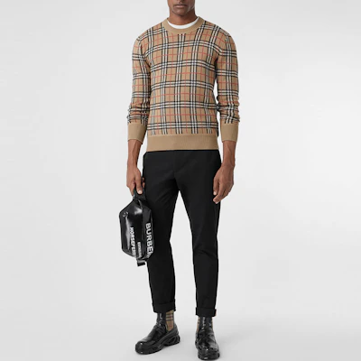 Burberry Seluar Hitam Mid-Rise Straight Fit Mewah Kasual - Musim Luruh 80180981 Purchase Burberry Seluar Hitam Mid-Rise Straight Fit Mewah Kasual - Musim Luruh 80180981