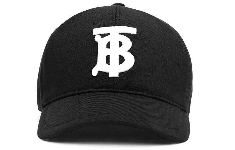 Order Burberry Black Monogram Adjustable Cotton Baseball Cap - Unisex Couple Design 80381411