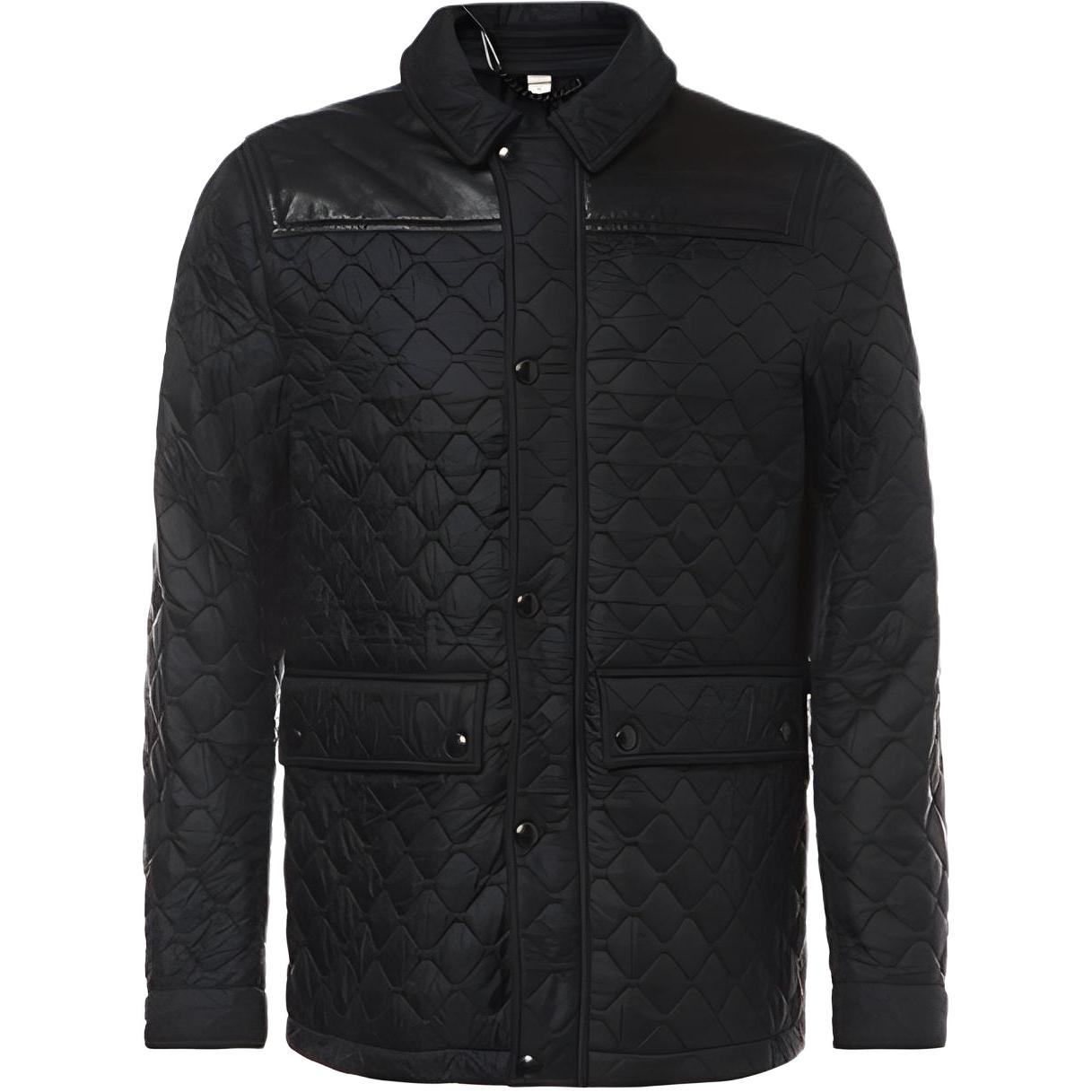 Burberry Black Patchwork Casual Jacket 38778231