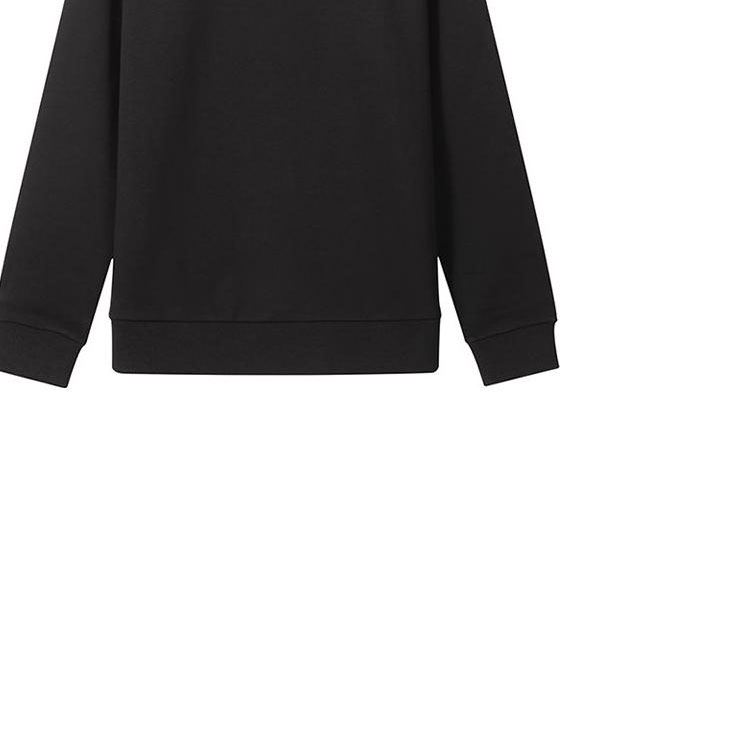 Burberry Black Pullover Sweatshirt with Solid Logo Embroidery. 80417001 圖 8