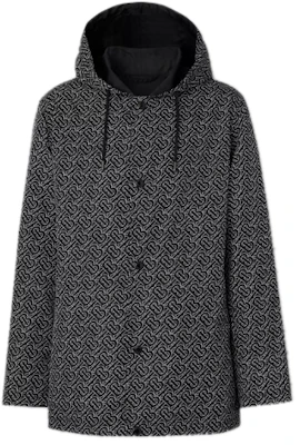 버버리 블랙 리버시블 로고 프린트 후드 재킷 80296571 Lookbook 버버리 블랙 리버시블 로고 프린트 후드 재킷 80296571