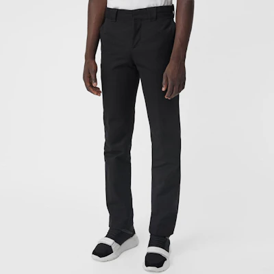 Burberry Hitam Celana Panjang Kasual Simple 80030981 Shop Burberry Hitam Celana Panjang Kasual Simple 80030981