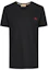 Buy Camiseta Negra Burberry de Cuello V con Estampado de Caballo. 80038321