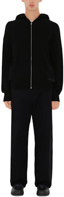 버버리 블랙 솔리드 컬러 집업 후디 재킷 80955451 Lookbook 버버리 블랙 솔리드 컬러 집업 후디 재킷 80955451