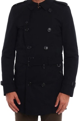 Burberry Hitam Mantel Trench Bersilang Berkembar Sederhana Panjang 39833381 Purchase Burberry Hitam Mantel Trench Bersilang Berkembar Sederhana Panjang 39833381