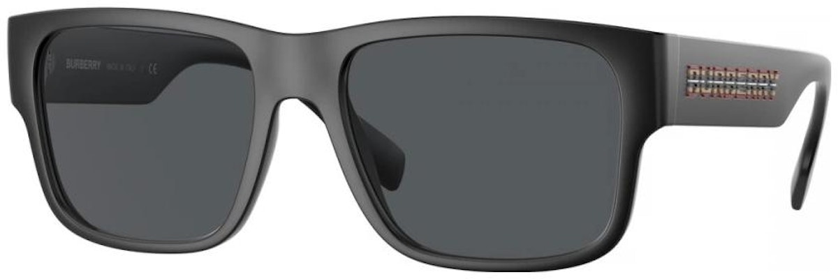 버버리 블랙 사각 선글라스 컬러 로고 UV 차단 유니섹스 0BE4358-3464 Buy 버버리 블랙 사각 선글라스 컬러 로고 UV 차단 유니섹스 0BE4358-3464