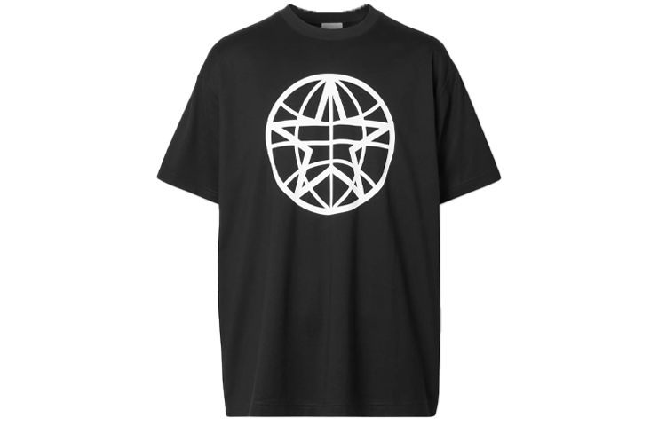 Burberry Black Star Graphic Print Short Sleeve T-Shirt 80309161 圖 2