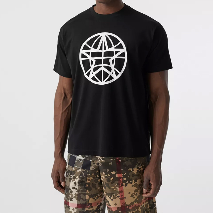 Burberry Black Star Graphic Print Short Sleeve T-Shirt 80309161 圖 3