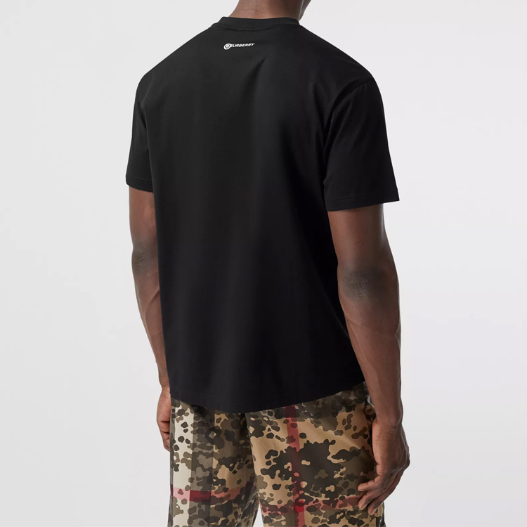 Burberry Black Star Graphic Print Short Sleeve T-Shirt 80309161 圖 4
