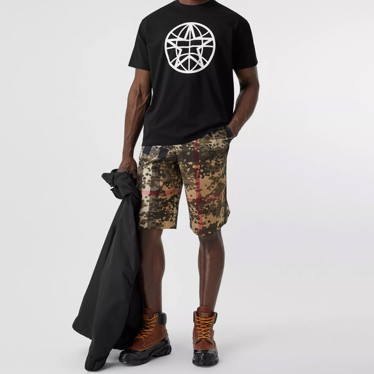 Burberry Black Star Graphic Print Short Sleeve T-Shirt 80309161 圖 5