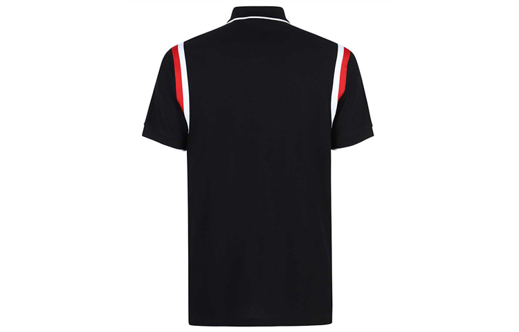 Burberry Black Straight-Cut Short Sleeve Polo with Check Logo 80354081 圖 3