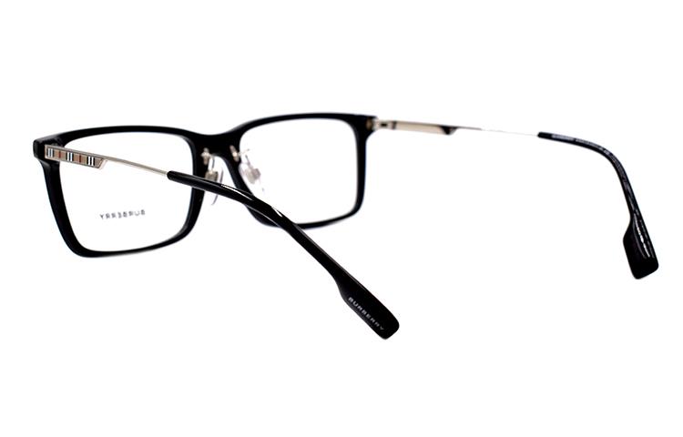 Burberry Black Stripe Series Rectangular Optical Eyeglasses for Men. 0BE2339F300155 圖 4