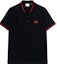 Buy Burberry Kemeja Polo Lelaki Hitam Berjalur dengan Logo Patch. 80259721