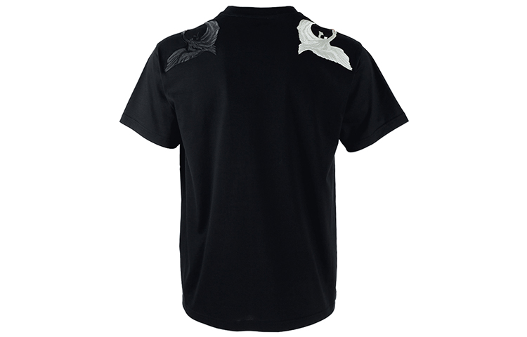 Burberry Black Swan Embroidered Crewneck T-Shirt SS22  Tee 80477321 圖 3