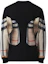 Lookbook Burberry Hitam Teddy Bear Check Print Pullover Crewneck Sweatshirt 80495671
