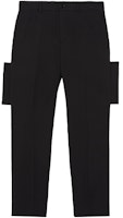 Burberry Black Textured Tailored Casual Pants. 80454061 Burberry Black Textured Tailored Casual Pants. 80454061